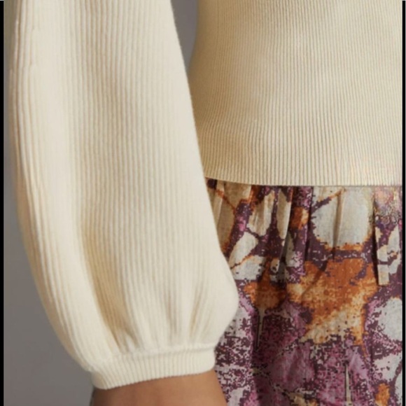 Anthropologie Maeve Courtney Twofer Pullover‎ Sweater Plus Size 3X - Picture 7 of 11